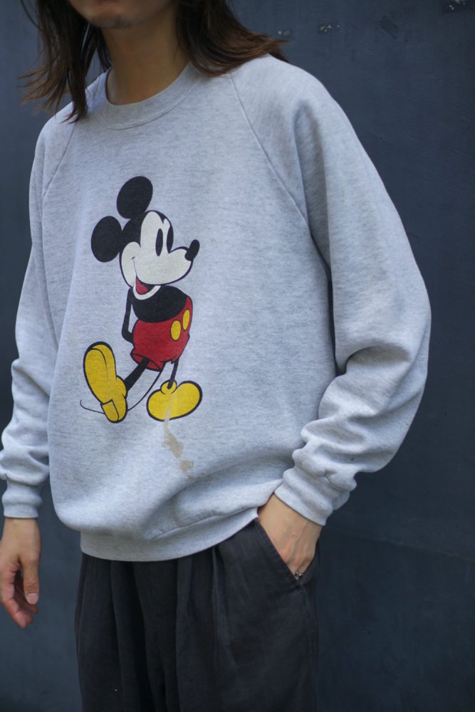 正規メーカー品 ・vintage Mickey Mouse sweat ビンテージ