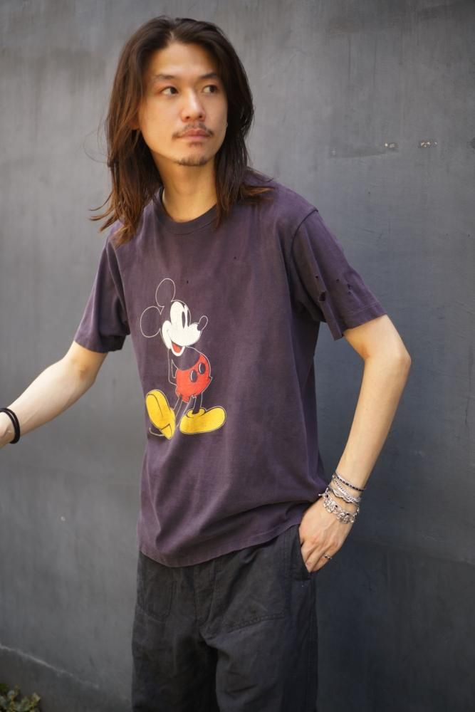 新品☆8L♪ヴィンテージ風ミッキーTシャツなど4枚まとめて♪〇L307 新品☆8L♪ヴィンテージ風ミッキーTシャツなど4枚まとめて♪〇L307