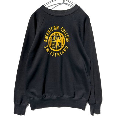  ΡAmerican College of Switzerlandۥơ å åȥ եåץȡ1960's-Vintage Sweat Shirt