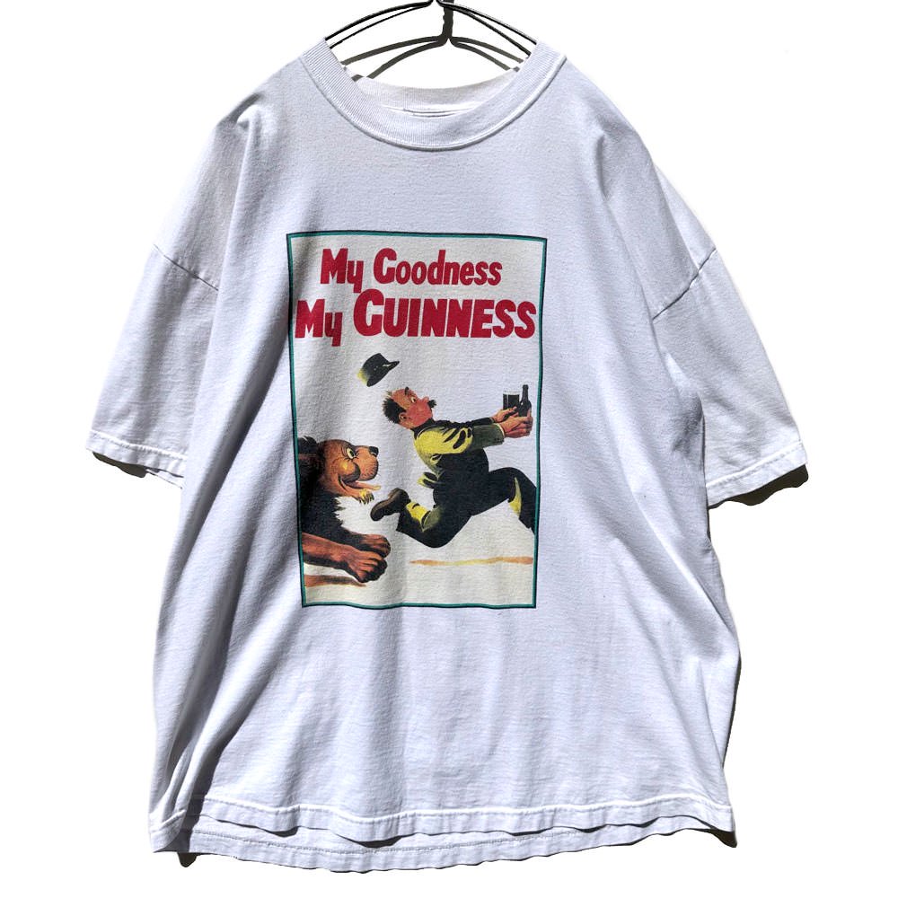 【GUINNESS - Made In Ireland】ヴィンテージ ギネス 企業プリント Tシャツ【1990's-】Vintage Print  T-Shirt