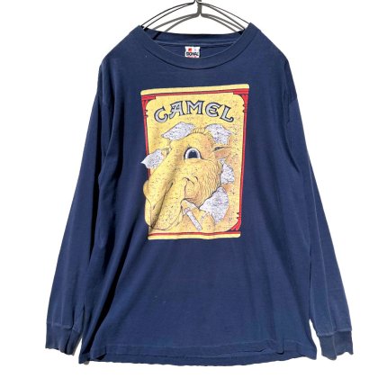  ΡCAMEL - Made In USAۥơ L/S  ץ⡼ Tġ1990's-Vintage Print T-Shirt