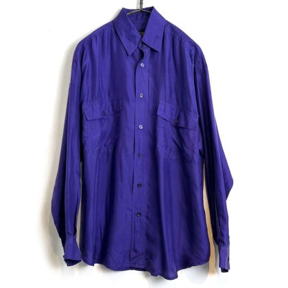 古着 通販　【DESIGNS】ヴィンテージ シルクシャツ【1990's-】Vintage Silk Shirt