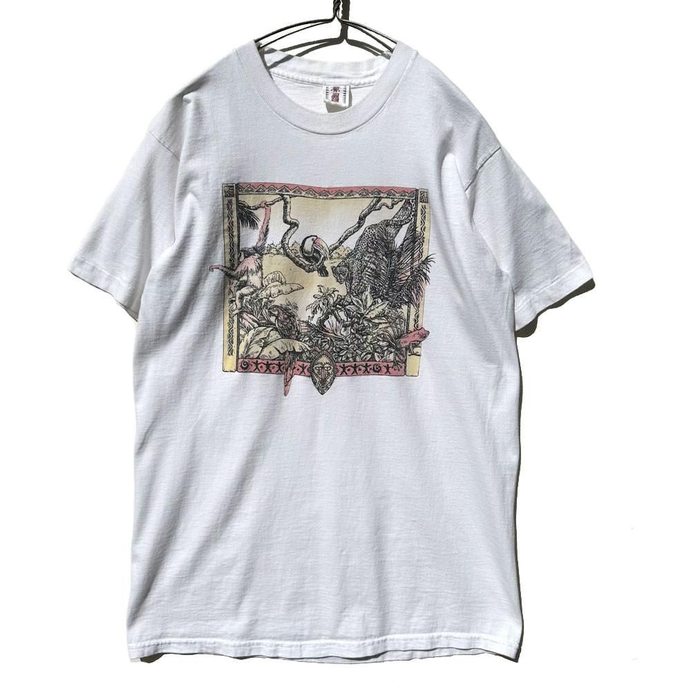“DELSOLデルソル 90s USA製　絵画　アート　Tシャツ DELSOLデルソル 90s USA製 絵画 アート Tシャツ - メルカリ