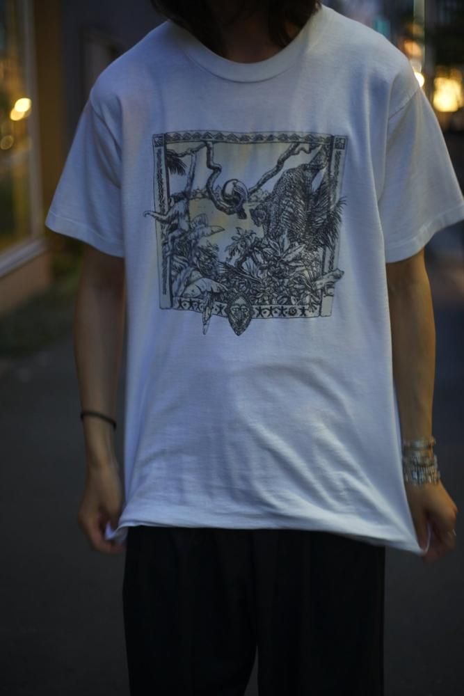 Del Sol - Made In USA】ヴィンテージ アニマルプリント Tシャツ