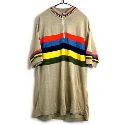古着 通販　ヴィンテージ S/S サイクリングシャツ【1970's-】Vintage S/S Knit Cycling Shirt
