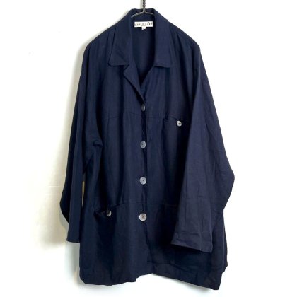  ΡDAVID DARTۥơ ͥ 饤ȥ㥱åȡ1980's-Vintage Linen Jacket