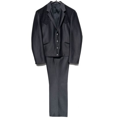 古着 通販　【SHEPERS - Made In USA】ヴィンテージ ウエスタンデザイン スーツ セットアップ【1980's-】Vintage Suits