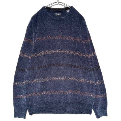  Ρhaggarۥơ 롼ͥå ٥˥åȡ1990's-Vintage Velour Crew Neck Knit