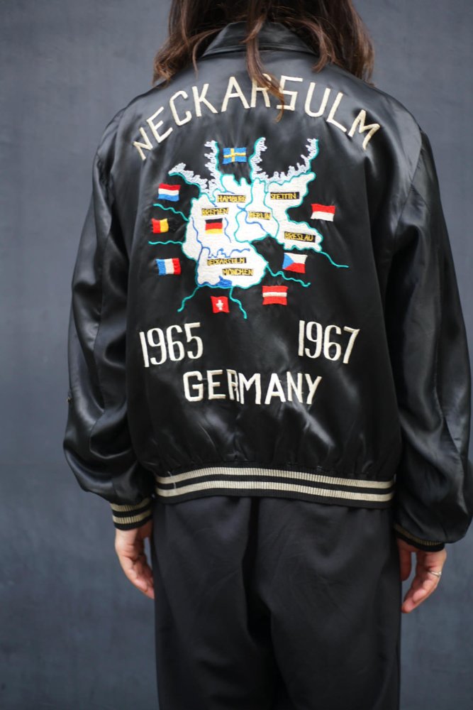 ヴィンテージ スーベニアジャケット ツアージャケット【1960's】Vintage Souvenir Satin Jacket