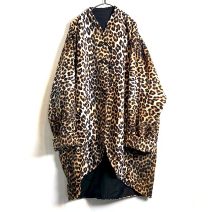  Ρơ 쥪ѡɥѥ ݥ祸㥱åȡ1980's-Vintage Leopard Pattern Poncho Jacket