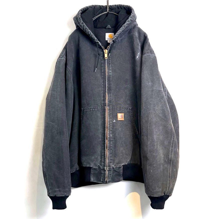 カーハート アクティブジャケット ダック地フルジップパーカー【Carhartt】Vintage Duck Active Jacket | 古着 通販  ヴィンテージ古着屋 | RUMHOLE beruf - Online Store 公式通販サイト