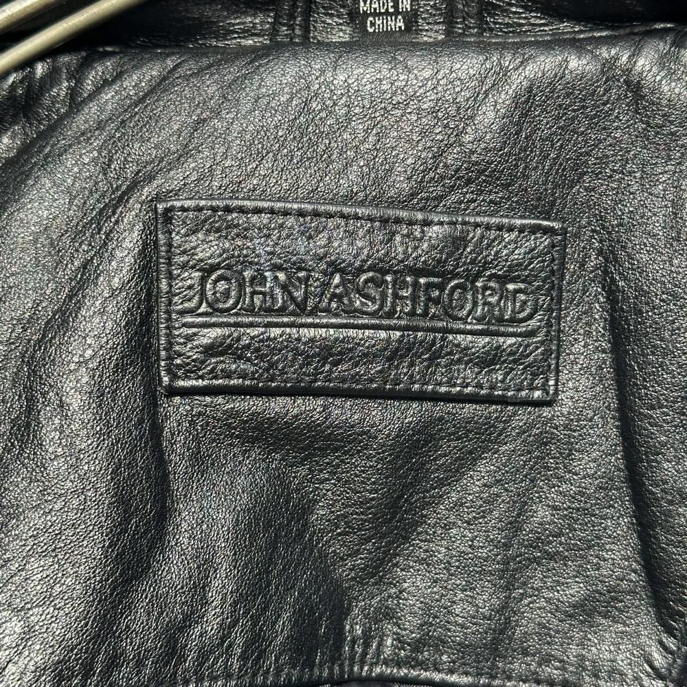 JOHN ASHFORD】ヴィンテージ ハイネック レザージャケット JOHN ASHFORD】ヴィンテージ ハイネック レザージャケット