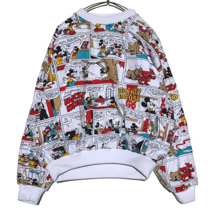  ΡɥߥåWALT DISNEY PRODUCTIONSۥơ ǥˡ С֥ åȡ1980's-Vintage Reversible Sweat