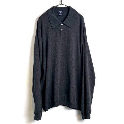  ΡBROOKSۥơ ˥åȥݥġ1990's-Vintage L/S Knit Polo Shirt