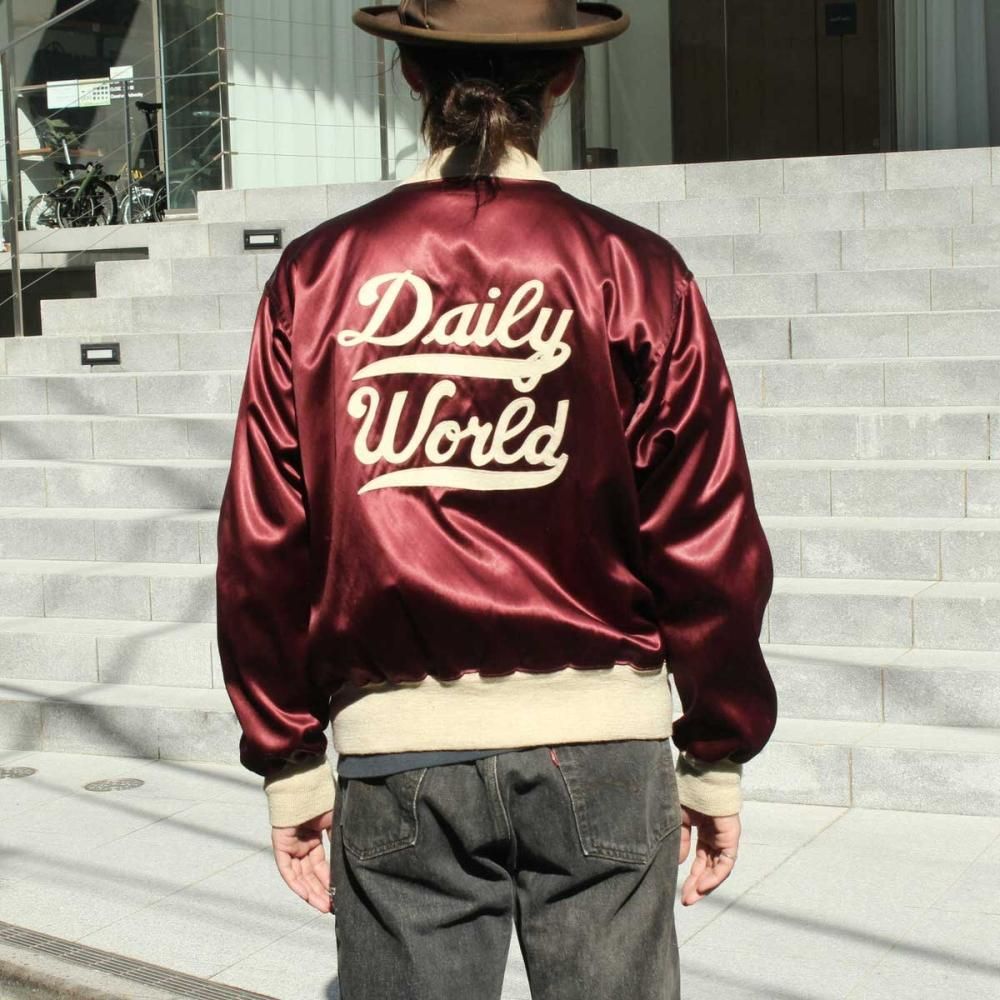 ヴィンテージ アワードジャケット ボタンスタジャン ボタスタ【Wilson