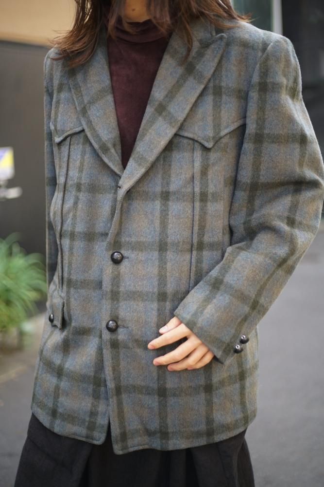 50s Allen ウールジャケット　ウエスタン　ヴィンテージ　ラングラー Allen MFG.Co】ヴィンテージ ウエスタン ウールジャケット