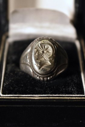  ΡVintage silver cameo ring ơ С ᥪ  