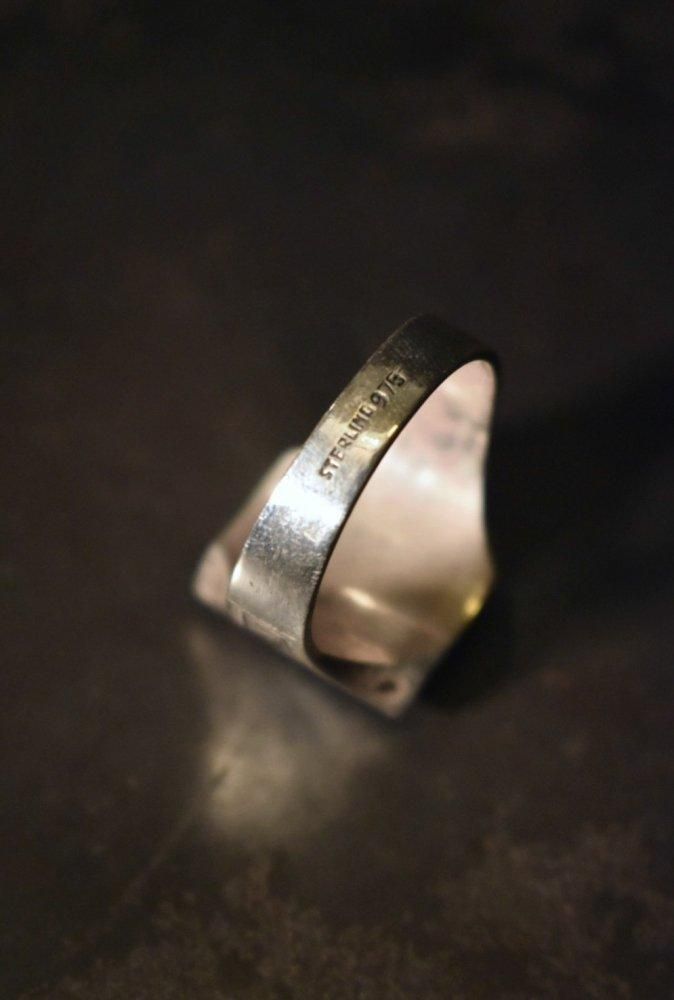 ヴィンテージ シルバー シェル カメオ リング [ sterling silver