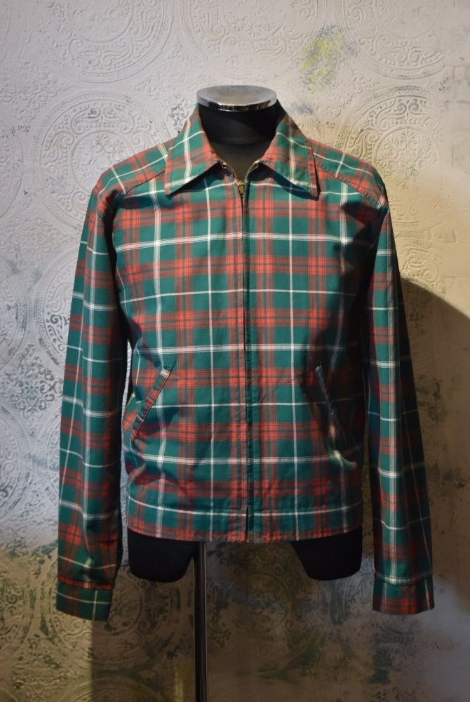 us 1950s Thermo Jac cotton check jacket