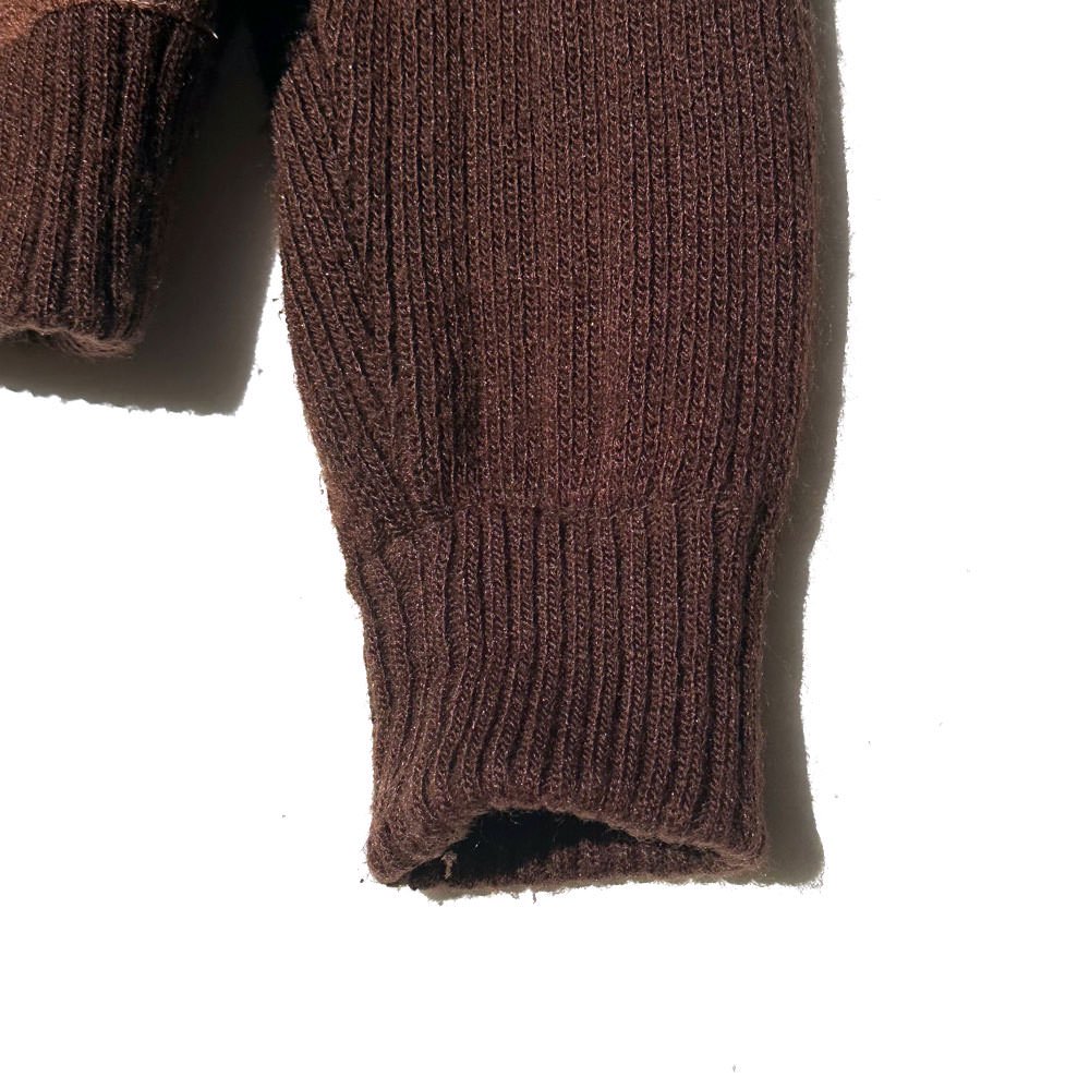 【Repage】ヴィンテージ スエード×ニット ジップアップ ジャケット【1970's-】Vintage Suede Knit