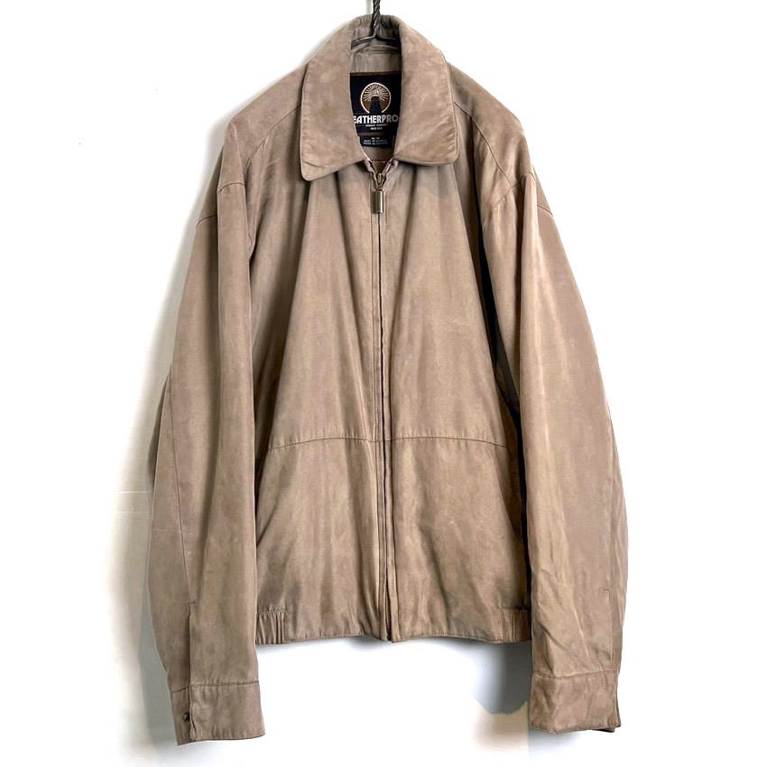 【Weather Proof】ヴィンテージ フェイクスエード ジャケット【1990's-】Vintage Fake Suede Jacket