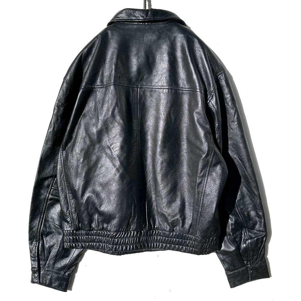 WILSONS】ヴィンテージ ジップアップ レザージャケット ライナー付き【1990's-】Vintage Single Leather Jacket  | 古着 通販 ヴィンテージ古着屋 | RUMHOLE beruf - Online Store 公式通販サイト