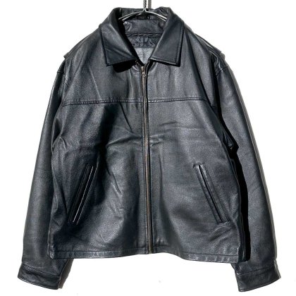 ΡST.JOHN'SBAYۥơ 󥰥 饤㥱å 饤ʡդ1990'sVintage Single Leather Jacket