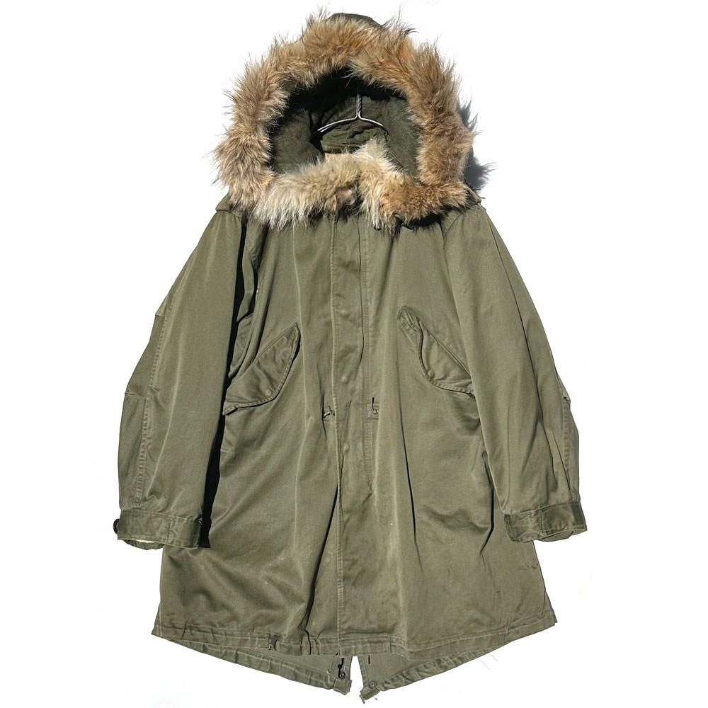 【U.S ARMY】最初期 M-51 モッズコート フィッシュテールコート コットンサテン フルセット SMALL【1950's-】M51 Shell  Parka