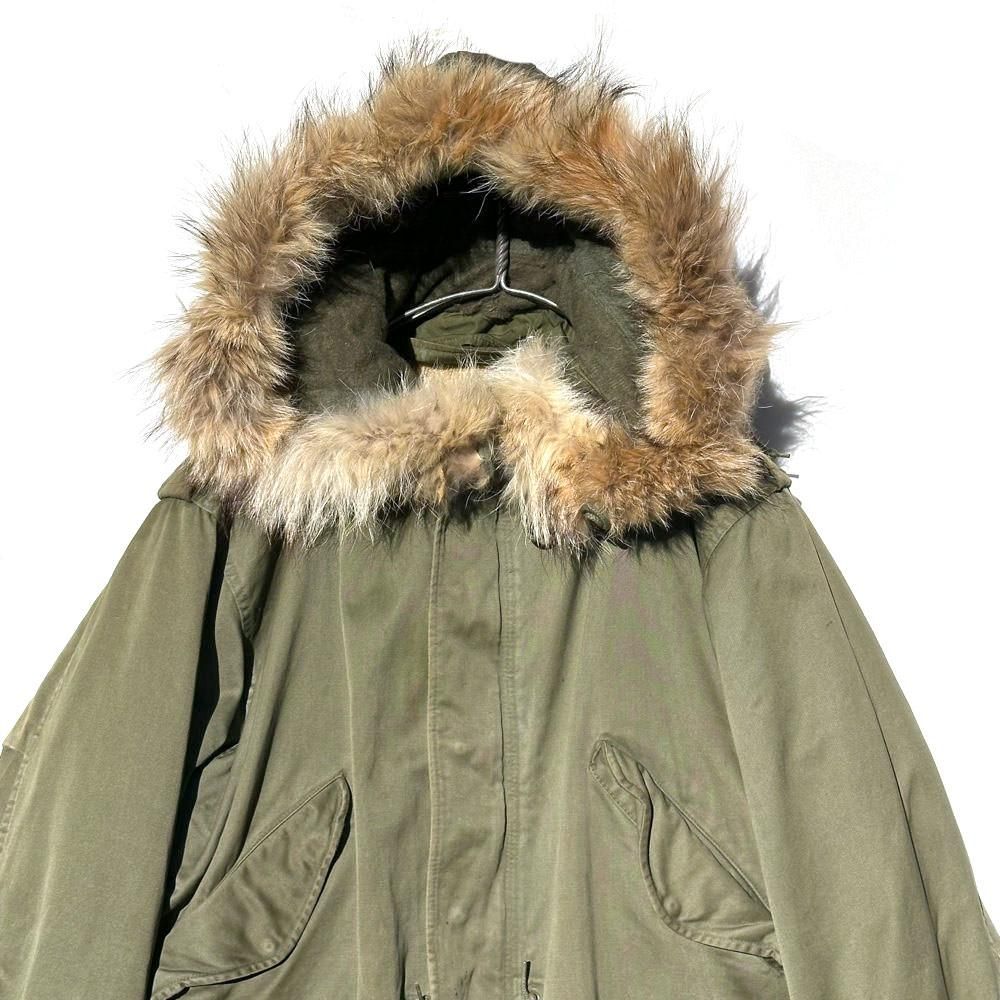 【U.S ARMY】最初期 M-51 モッズコート フィッシュテールコート コットンサテン フルセット SMALL【1950's-】M51 Shell  Parka