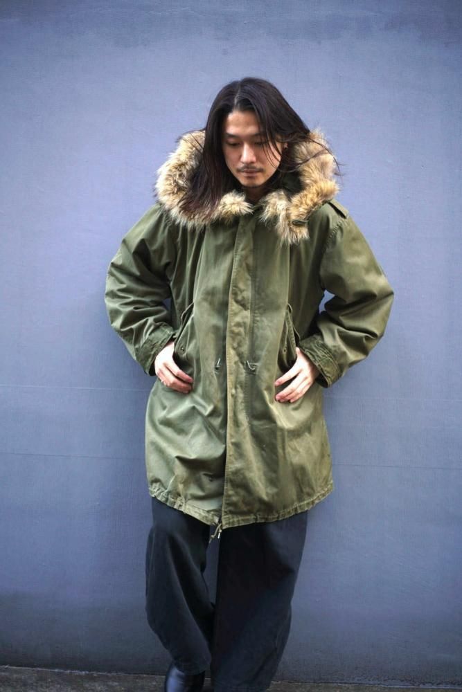 【U.S ARMY】最初期 M-51 モッズコート フィッシュテールコート コットンサテン フルセット SMALL【1950's-】M51 Shell  Parka