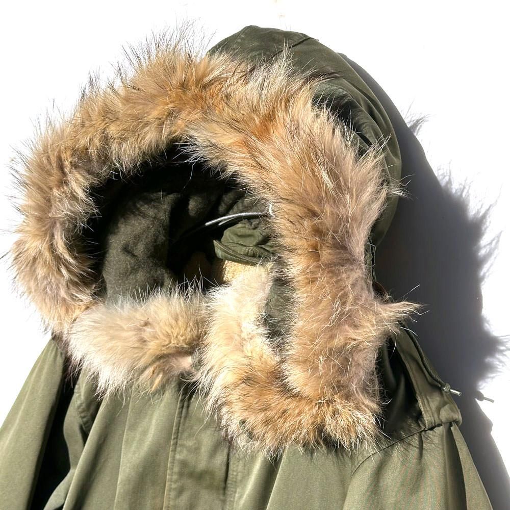 【U.S ARMY】最初期 M-51 モッズコート フィッシュテールコート コットンサテン フルセット SMALL【1950's-】M51 Shell  Parka