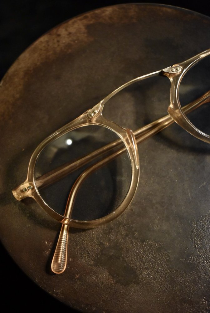 us 1930s~ celluloid metal glasses | RUMHOLE beruf - Online Store 公式通販サイト