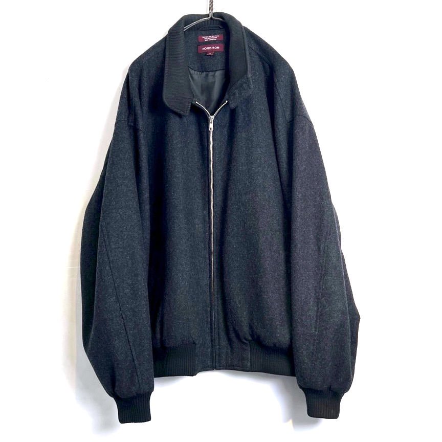 【NORDSTROM】ヴィンテージ フルジップ ウールジャケット【1990's-】Vintage Front Zip Wool Jacket