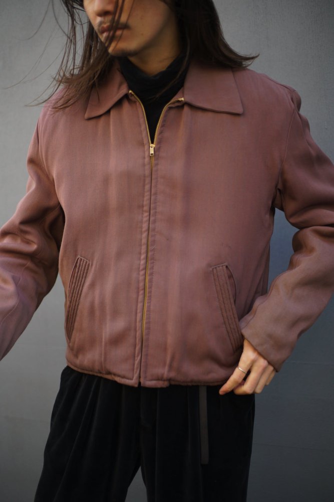 ヴィンテージ レーヨンギャバジン ドリズラージャケット ギャバジャン【1950's-】Vintage Gabardine Jacket