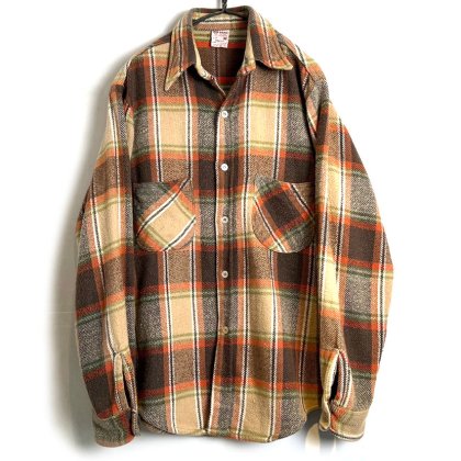  ΡBIG MACۥơ åȥͥ륷ġ1970's-Vintage Cotton Flannel Shirt