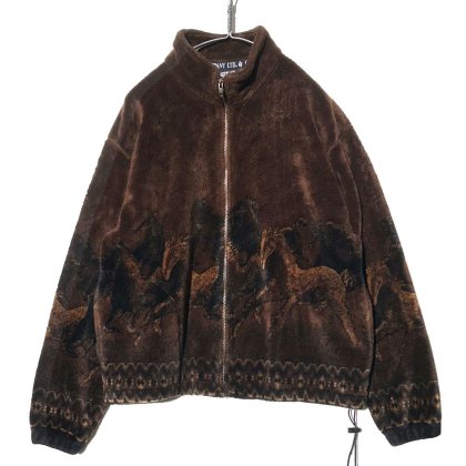  ΡOUTBACKۥơ ե른å 󥰥ѥ ե꡼㥱åȡ1990's-Vintage Fleece Jacket