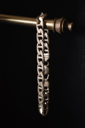  ΡItaly vintage silver chain bracelet ơ С  ֥쥹å 