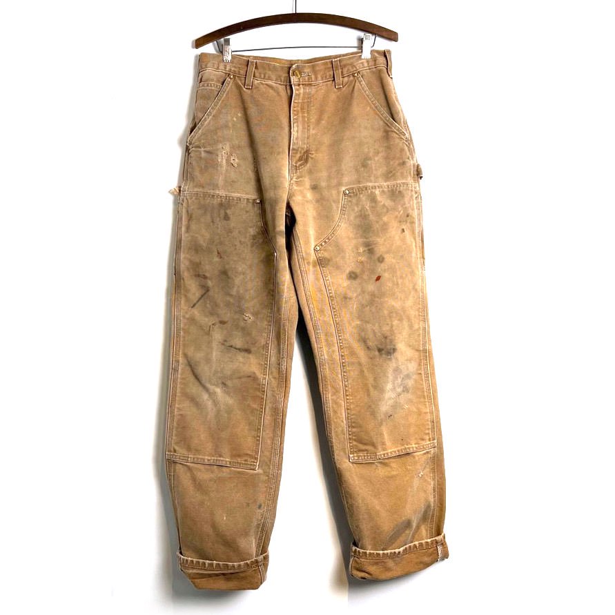 【Carhartt】ヴィンテージ ハイエイジング ダック ペインターパンツ【1990's-】Vintage Duck Painter Pants  W-30