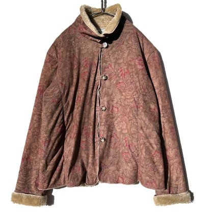  ΡColdwater Creekۥơ ܥ饤˥ ܥ˥ѥ եɥ㥱åȡ1990's-Vintage Fake Suede Jacket