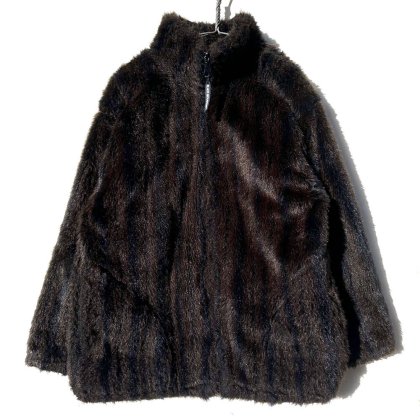  ΡBLACK MOUNTAIN - Made In USAۥơ եե 㥱åȡ1990's-Vintage Fake Fur Jacket