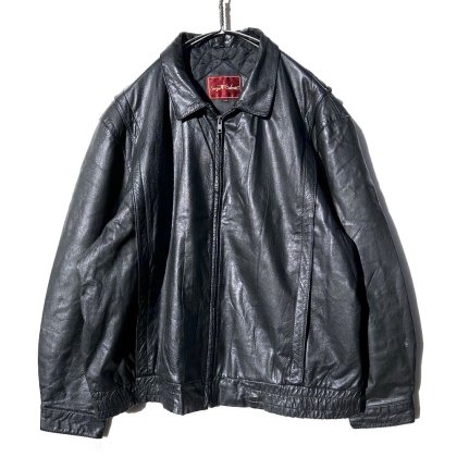  ΡSergio Valenteۥơ ӥå륨å 󥰥 쥶㥱åȡ1990's-Vintage Single Leather Jacket