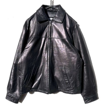  ΡWILSONSۥơ åץå 쥶㥱å 󥵥졼ȥ饤ʡ1990's-Vintage Single Leather Jacket
