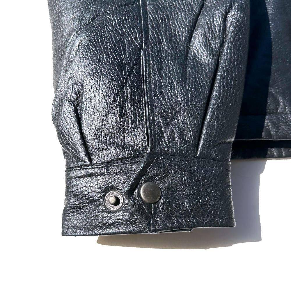 WILLIAM BARRY】ヴィンテージ シングル レザージャケット【1990's