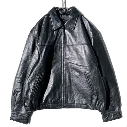  ΡWILLIAM BARRYۥơ 󥰥 쥶㥱åȡ1990's-Vintage Single Leather Jacket