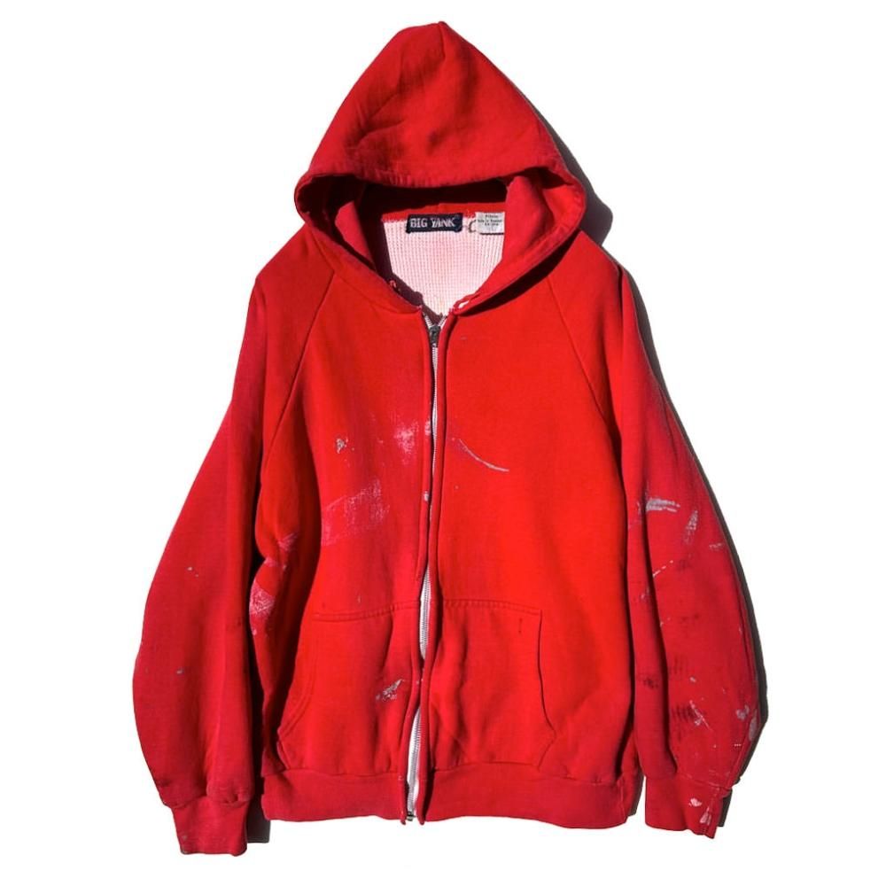 【BIG YANK - Made In Romania】ヴィンテージ ダブルフェイス スウェットパーカー 裏サーマル【1990's-】Vintage  Sweat Parka