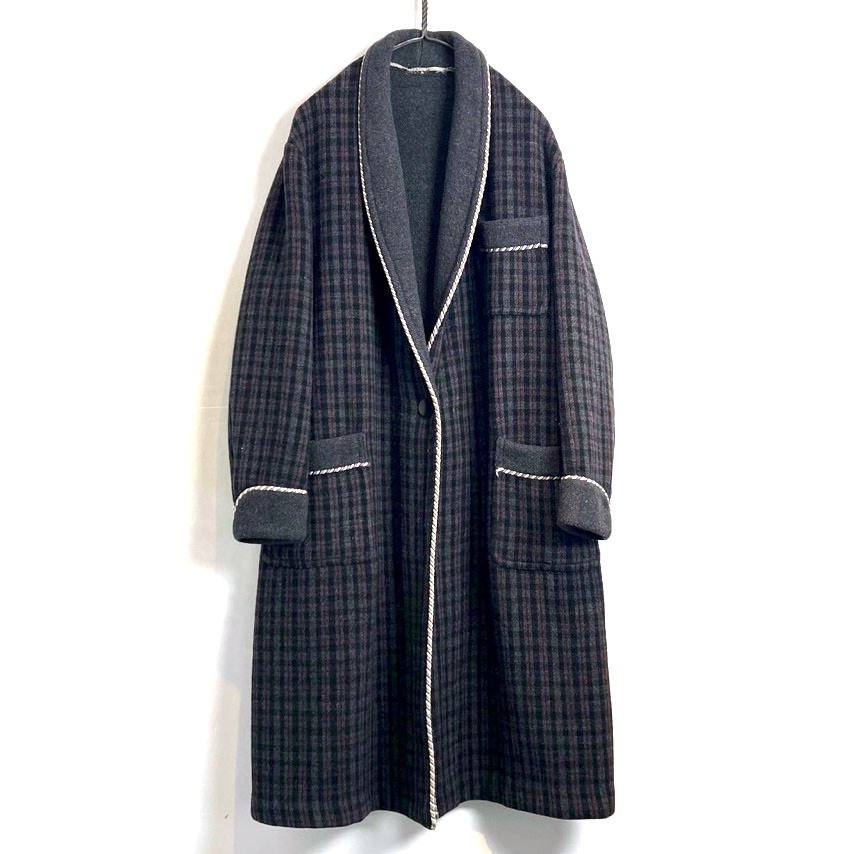 ヴィンテージ ウールガウン【1940's】Vintage Wool Robe