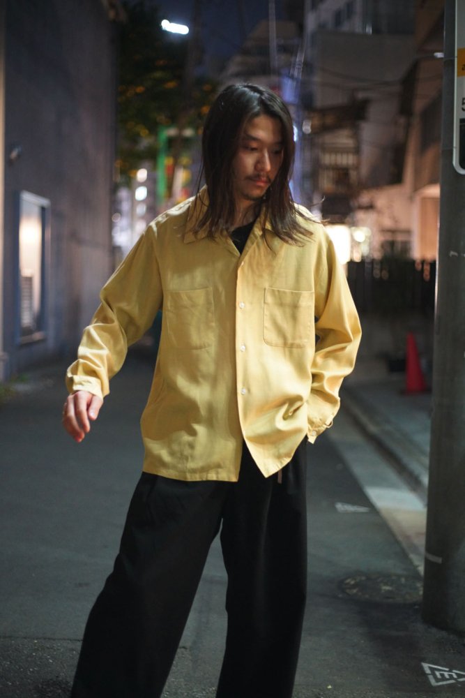 【TOWNCRAFT - Penney's】ヴィンテージ オープンカラー レーヨンシャツ【1960's-】Vintage Rayon Shirt