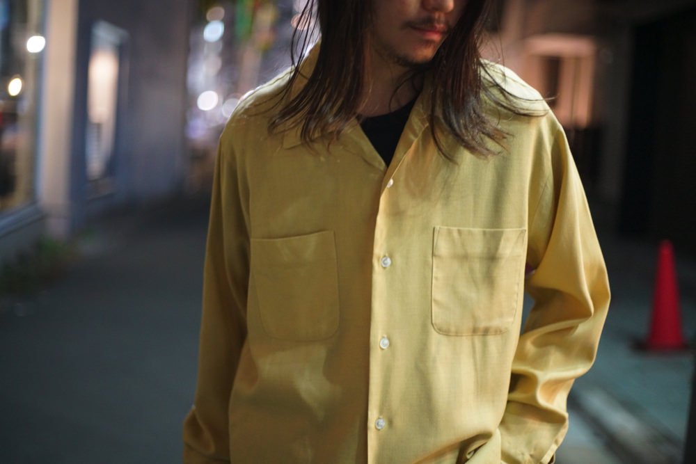 【TOWNCRAFT - Penney's】ヴィンテージ オープンカラー レーヨンシャツ【1960's-】Vintage Rayon Shirt