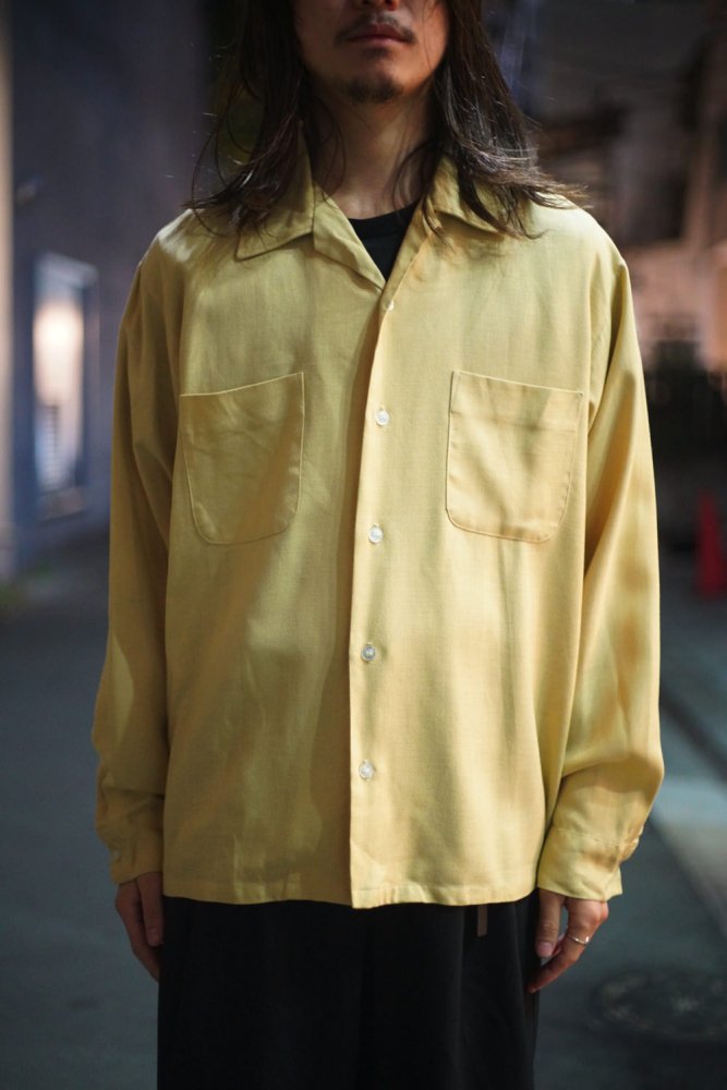 【TOWNCRAFT - Penney's】ヴィンテージ オープンカラー レーヨンシャツ【1960's-】Vintage Rayon Shirt