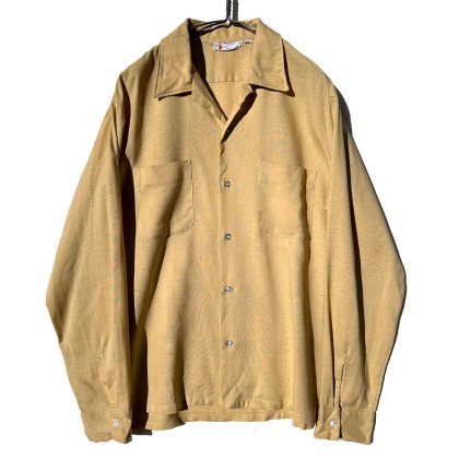  ΡTOWNCRAFT - Penney'sۥơ ץ󥫥顼 졼󥷥ġ1960's-Vintage Rayon Shirt